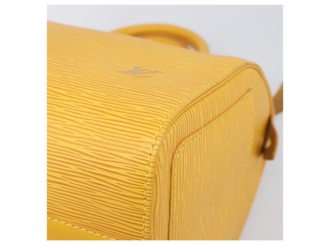 LOUIS VUITTON Epi Speedy 25 Hand Bag Tassili Yellow M43019 LV Auth 202095V - vista 14