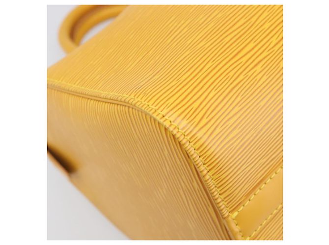 LOUIS VUITTON Epi Speedy 25 Hand Bag Tassili Yellow M43019 LV Auth 202095V - vista 15