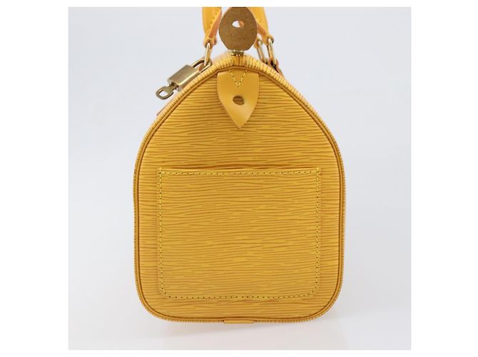 LOUIS VUITTON Epi Speedy 25 Hand Bag Tassili Yellow M43019 LV Auth 202095V - vista 4