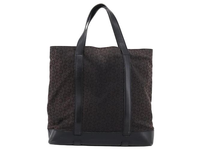 Céline CELINE C Macadam Tote Bag Canvas Black Auth 202213 Schwarz - Ansicht 13