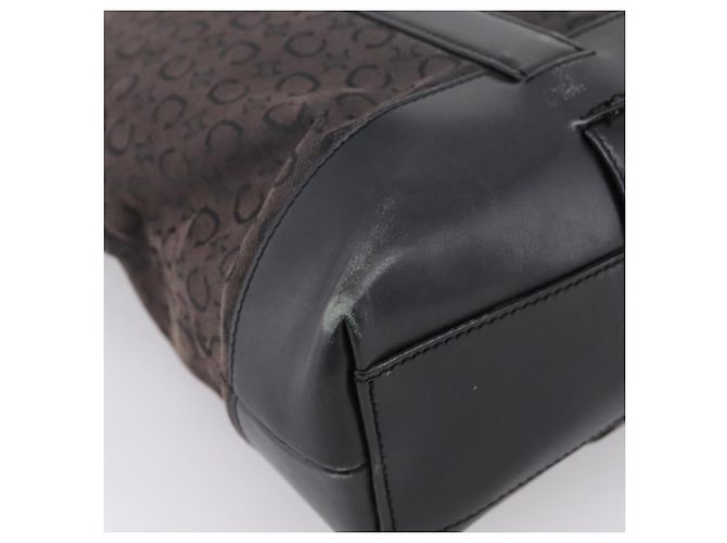 Céline CELINE C Macadam Tote Bag Canvas Black Auth 202213 Schwarz - Ansicht 16