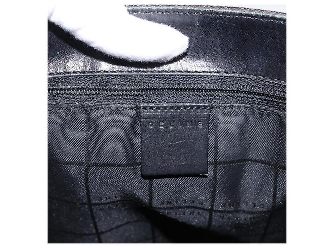 Céline CELINE C Macadam Tote Bag Canvas Black Auth 202213 Schwarz - Ansicht 17
