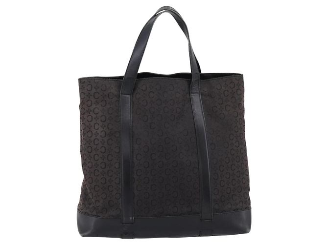 Céline CELINE C Macadam Tote Bag Canvas Black Auth 202213 Schwarz - Ansicht 2
