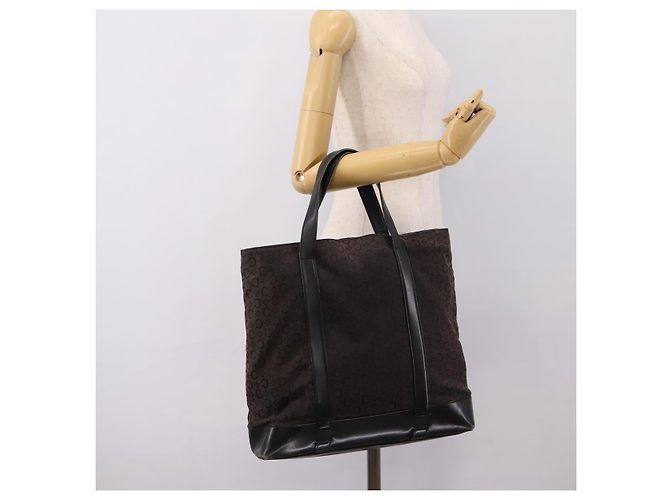 Céline CELINE C Macadam Tote Bag Canvas Black Auth 202213 Schwarz - Ansicht 23