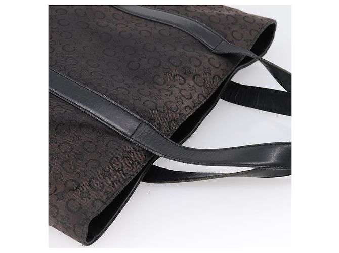 Céline CELINE C Macadam Tote Bag Canvas Black Auth 202213 Schwarz - Ansicht 6
