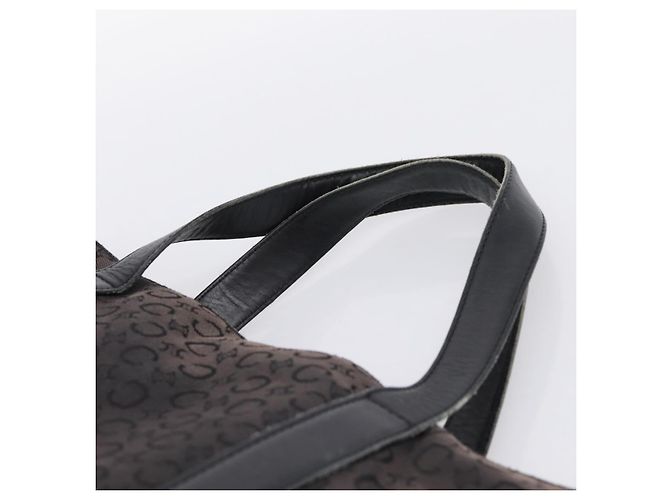 Céline CELINE C Macadam Tote Bag Canvas Black Auth 202213 Schwarz - Ansicht 8