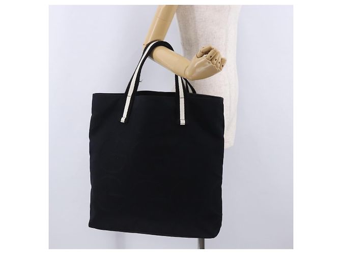 Borsa Tote GUCCI Canvas Navy 123439 Auth bs36820 Blu navy - vista 20