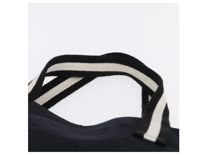 Borsa Tote GUCCI Canvas Navy 123439 Auth bs36820 Blu navy - vista 8