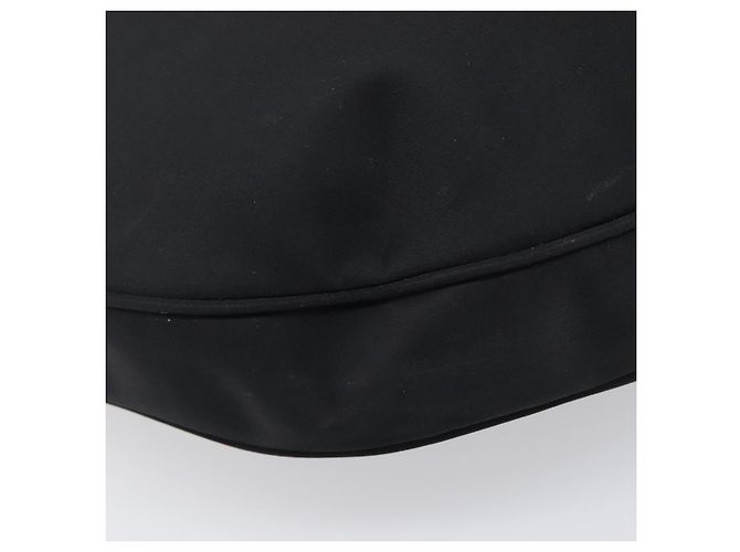 Borsa a tracolla FENDI Nylon Nero Argento Auth 200978 - vista 16