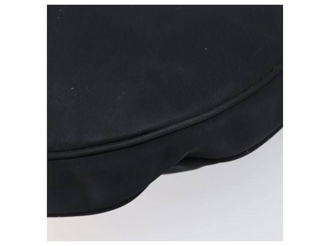 Borsa a tracolla FENDI Nylon Nero Argento Auth 200978 - vista 17