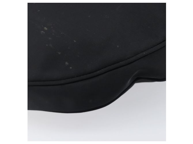 Borsa a tracolla FENDI Nylon Nero Argento Auth 200978 - vista 18