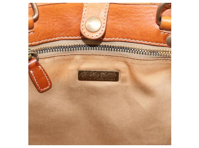 Miu Miu Tote Bag aus Raffia Beige Gold Auth 199393V Golden - Ansicht 10