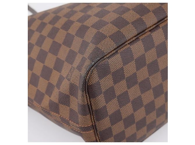 Borsa Tote LOUIS VUITTON Damier Ebene Neverfull MM N51105 LV Auth 199361V - vista 14