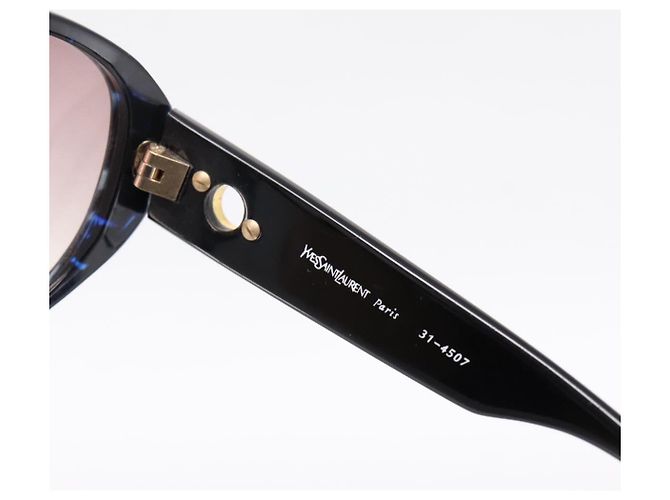 Autre Marque Occhiali da sole SAINT LAURENT plastica Black Auth bs36968 Nero - vista 9