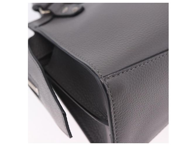 BALENCIAGA Sac Neo Classic City Mini Bag en cuir 2way Gris 638524 Auth 200088SAM Marron - vista 18