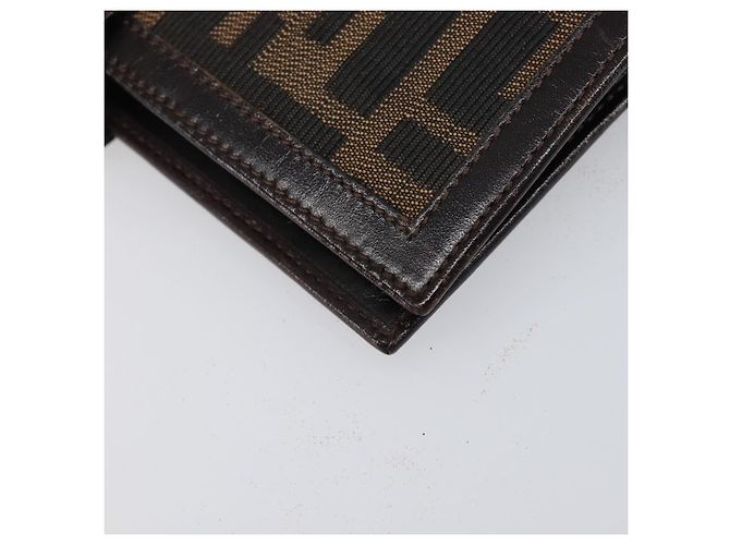 FENDI Zucca Canvas Day Planner Cover Brown Black Auth 199457 - view 16