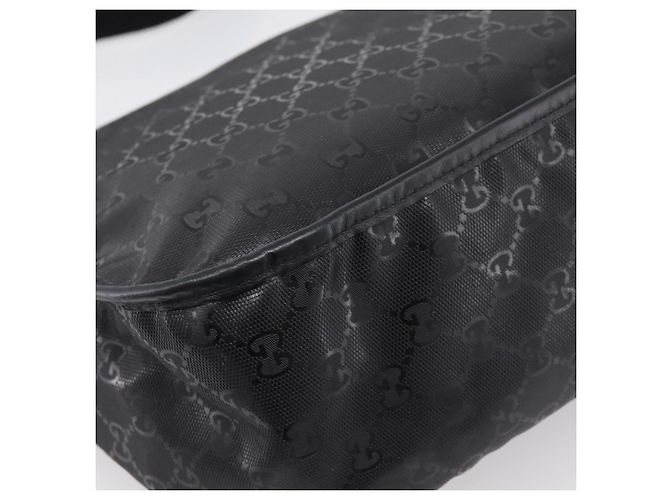 Borsa a tracolla GUCCI GG Implementation PVC Nero Argento 201732 Auth 202218A - vista 17