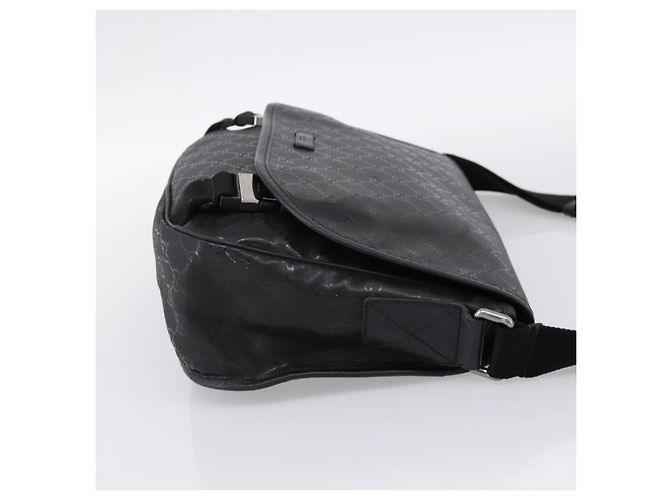Borsa a tracolla GUCCI GG Implementation PVC Nero Argento 201732 Auth 202218A - vista 4
