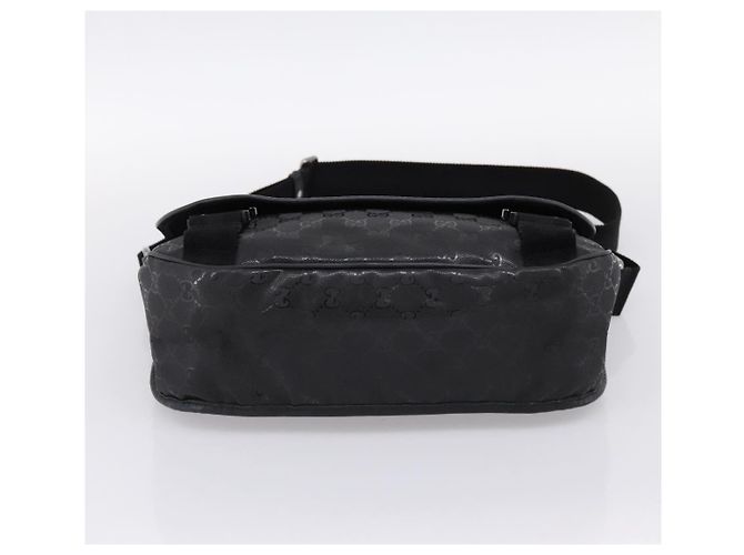 Borsa a tracolla GUCCI GG Implementation PVC Nero Argento 201732 Auth 202218A - vista 5