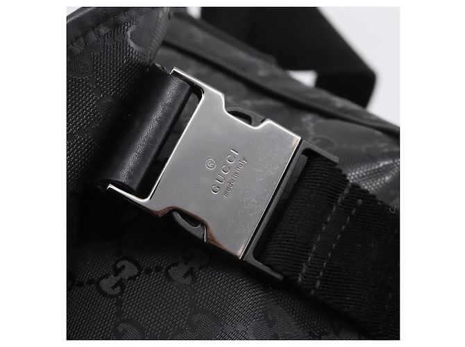 Borsa a tracolla GUCCI GG Implementation PVC Nero Argento 201732 Auth 202218A - vista 9