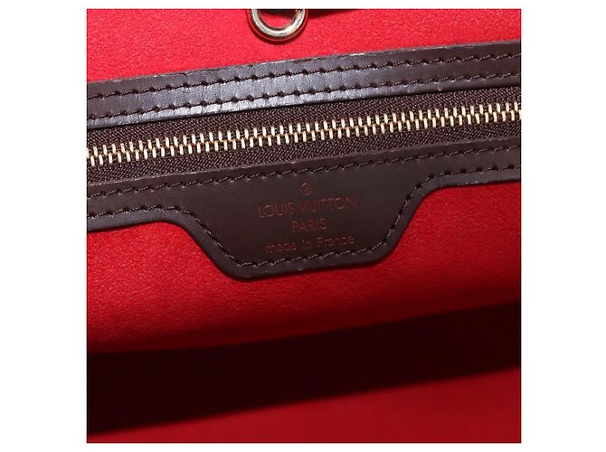 Borsa Tote LOUIS VUITTON Damier Ebene Hampstead PM N51205 LV Auth 199931V - vista 18