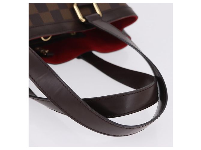 Borsa Tote LOUIS VUITTON Damier Ebene Hampstead PM N51205 LV Auth 199931V - vista 7