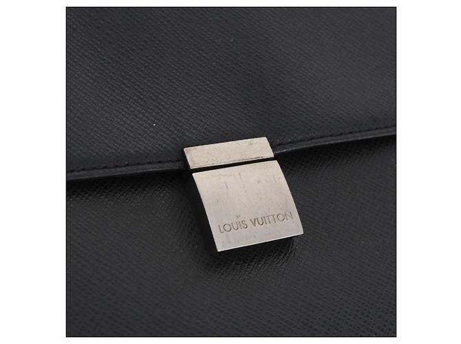 LOUIS VUITTON Taiga Porte Documents Angara Briefcase Ardoise M30772 Auth BA15145 Grigio - vista 18