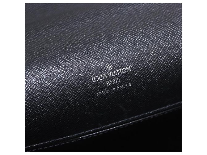 LOUIS VUITTON Taiga Porte Documents Angara Briefcase Ardoise M30772 Auth BA15145 Grigio - vista 19