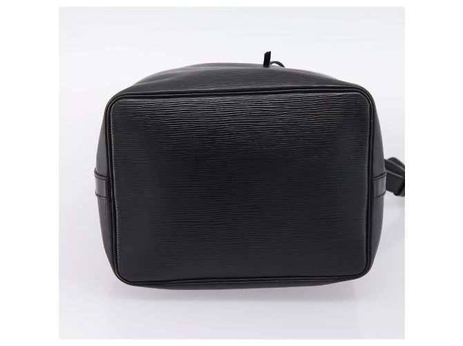 Borsa a tracolla LOUIS VUITTON Epi Petit Noe Nera M44102 LV Auth 199478 Nero - vista 5