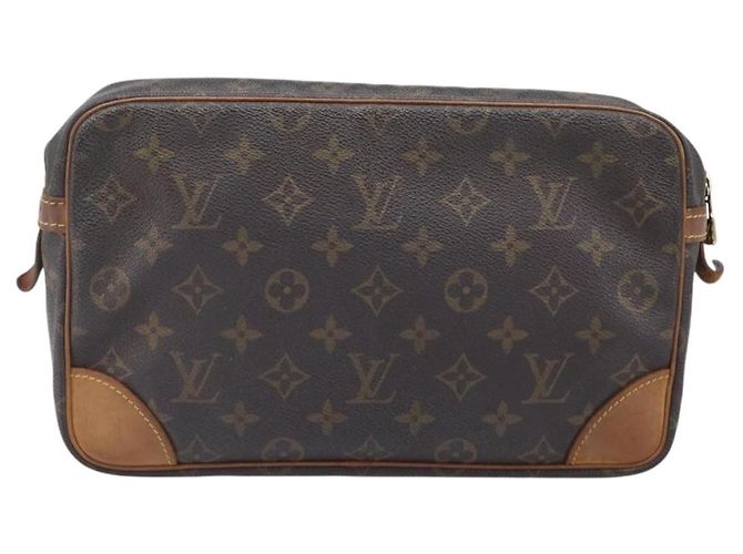 LOUIS VUITTON Monogram Compiegne 28 Clutch Bag M51845 LV Auth 202058 Monogramma - vista 2