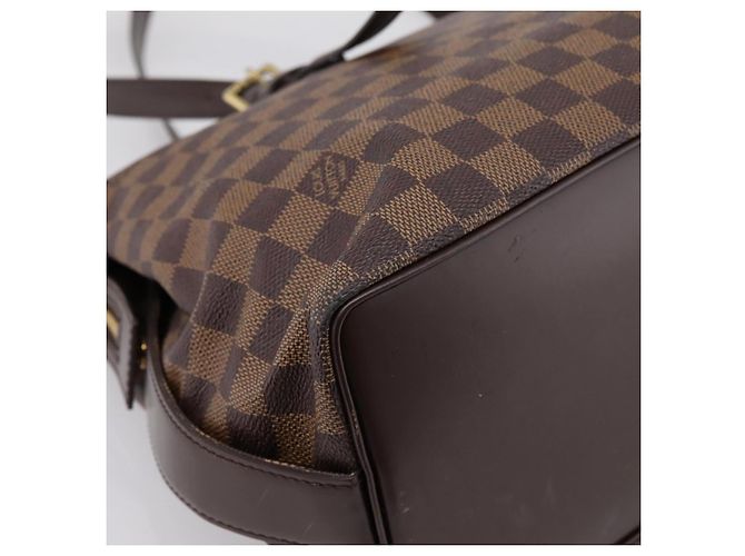 Borsa Tote Chelsea LOUIS VUITTON Damier Ebene N51119 LV Auth 199800A - vista 14