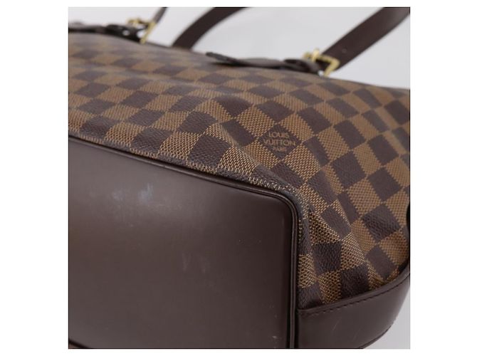 Borsa Tote Chelsea LOUIS VUITTON Damier Ebene N51119 LV Auth 199800A - vista 15