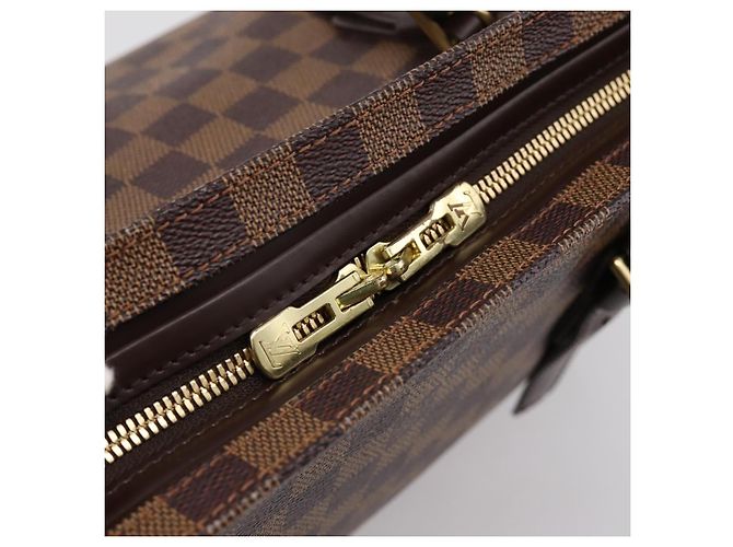 Borsa Tote Chelsea LOUIS VUITTON Damier Ebene N51119 LV Auth 199800A - vista 17