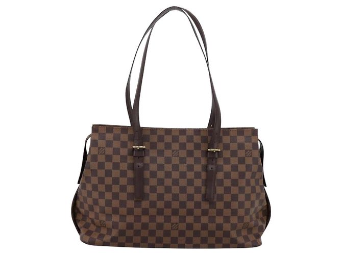 Borsa Tote Chelsea LOUIS VUITTON Damier Ebene N51119 LV Auth 199800A - vista 2