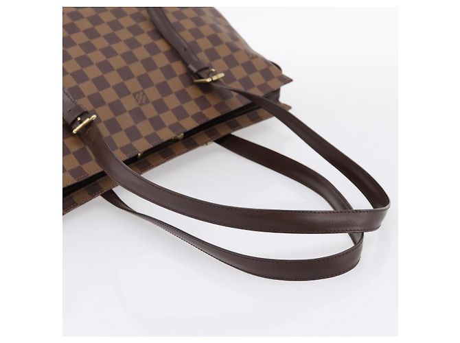 Borsa Tote Chelsea LOUIS VUITTON Damier Ebene N51119 LV Auth 199800A - vista 7