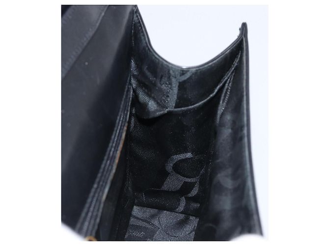 Borsa a tracolla Salvatore Ferragamo in pelle nera e oro Auth ka6004 Nero D'oro - vista 19