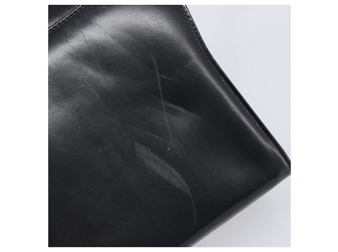 Borsa a tracolla Salvatore Ferragamo in pelle nera e oro Auth ka6004 Nero D'oro - vista 9