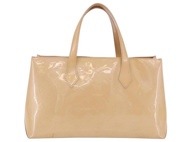 LOUIS VUITTON Monogram Vernis Wilshire PM Rose Florentin M91642 Auth 199928 - vista 2