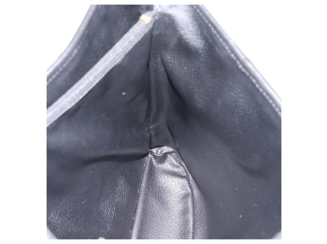 16 Céline Borsa Tote CELINE Macadam Canvas PVC Leather Black Gold Auth 201999A Nero D'oro - vista 18