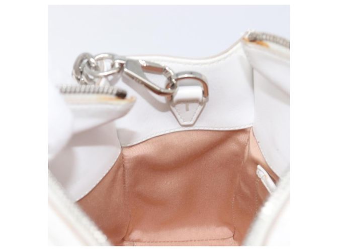 Autre Marque Borsa TODfS x Alber Elbaz in pelle bianca e argento autentica am12484V Bianco - vista 23