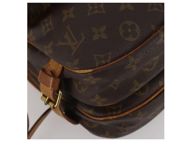 LOUIS VUITTON Monogram Saumur 30 Shoulder Bag M42256 LV Auth BA15083 Monogramma - vista 15