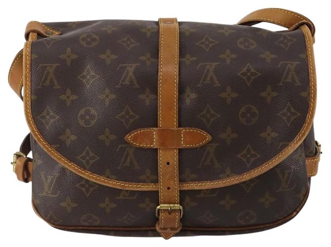 LOUIS VUITTON Monogram Saumur 30 Shoulder Bag M42256 LV Auth BA15083 Monogramma - vista 2