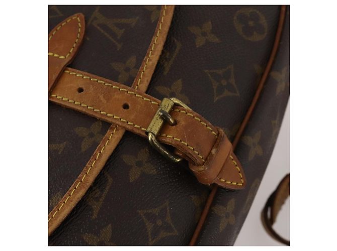 LOUIS VUITTON Monogram Saumur 30 Shoulder Bag M42256 LV Auth BA15083 Monogramma - vista 25