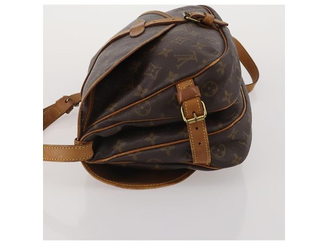 LOUIS VUITTON Monogram Saumur 30 Shoulder Bag M42256 LV Auth BA15083 Monogramma - vista 4