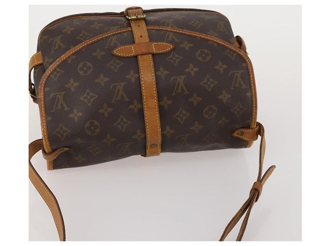 LOUIS VUITTON Monogram Saumur 30 Shoulder Bag M42256 LV Auth BA15083 Monogramma - vista 6