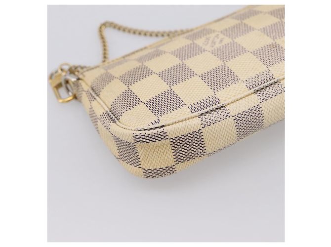LOUIS VUITTON Damier Azur Mini Pochette Accessoires Pouch N63005 LV Auth bs37005 - vista 15