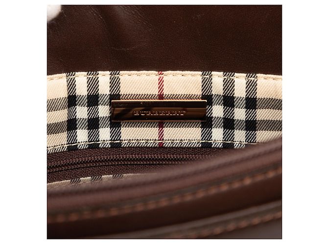 Burberry Handtasche aus Leder in Braun - Ansicht 5