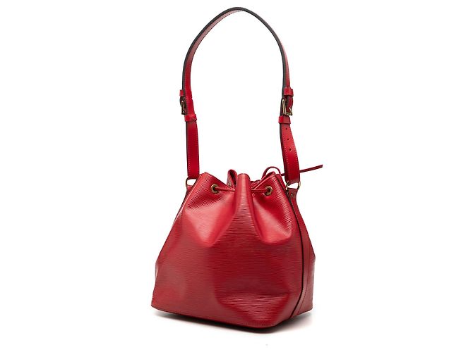 Borsa secchiello Louis Vuitton Epi Petit Noe rossa Rosso - vista 2