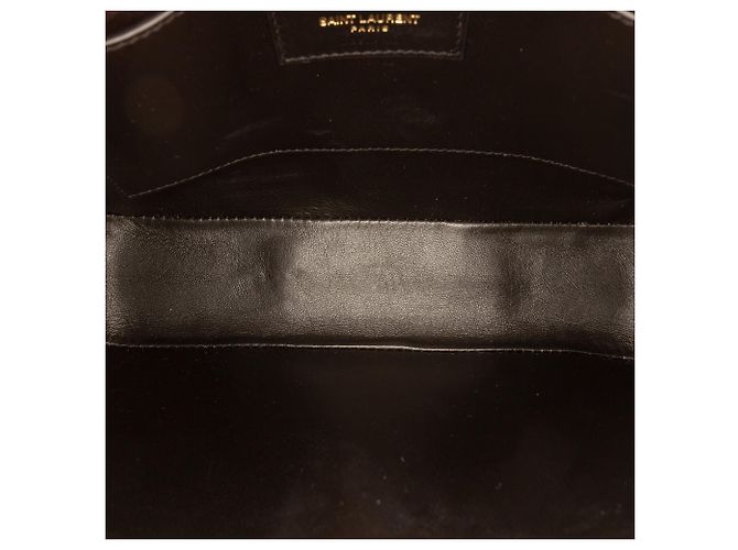Autre Marque Borsa a tracolla Jamie in patchwork di lana jersey arancione Saint Laurent Medium - vista 4