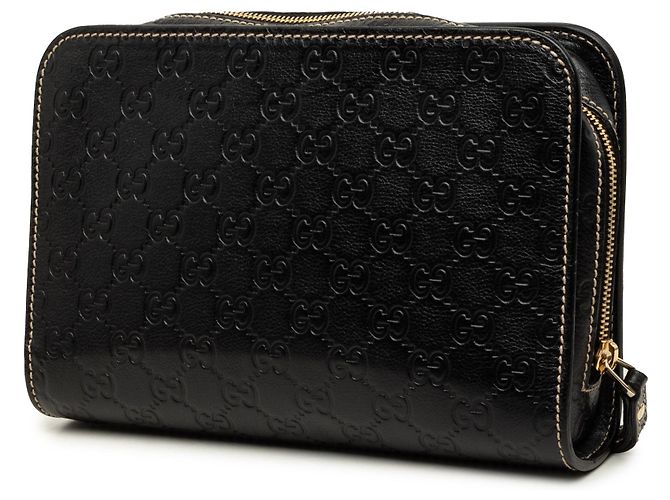 Clutch Gucci Guccissima Nera Nero - vista 2